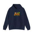 Eclipse Jungle Hoodie - Retro Tropical Animal Illustration Sweatshirt