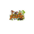 Eclipse Halloween Sticker — Spooky Pumpkin Graffiti Kiss-Cut Decal