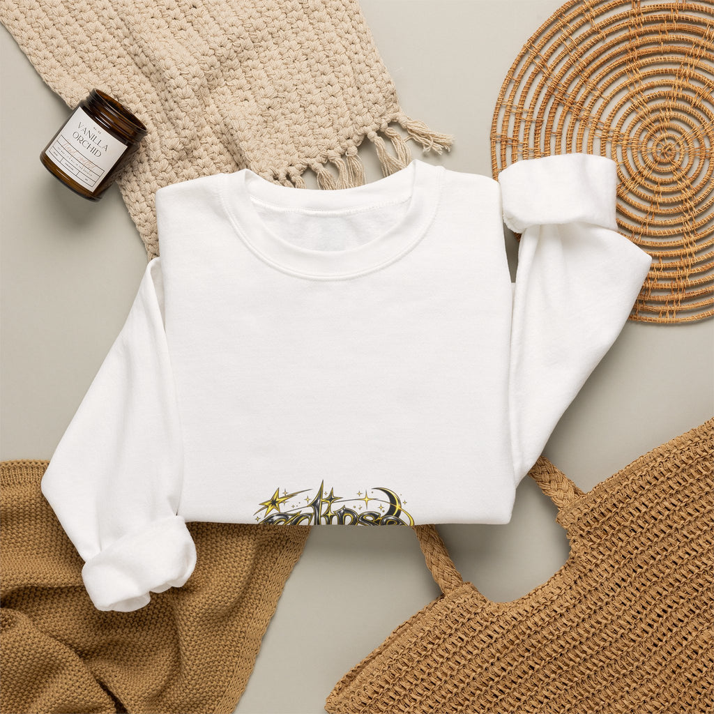 Tribal Script Logo Crewneck Sweatshirt